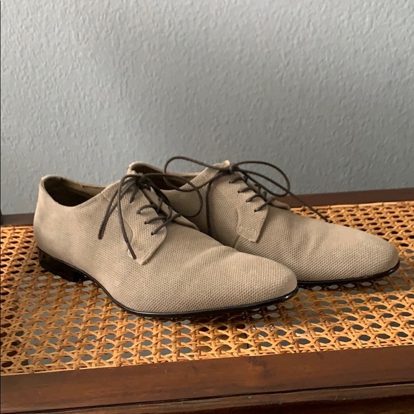 Grey suede shoes - Picture 2 of 7